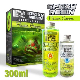 Résine époxy - vert fluo