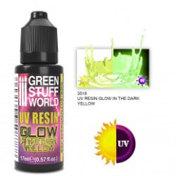 Résine orange ultraviolette - GLOW 17ml