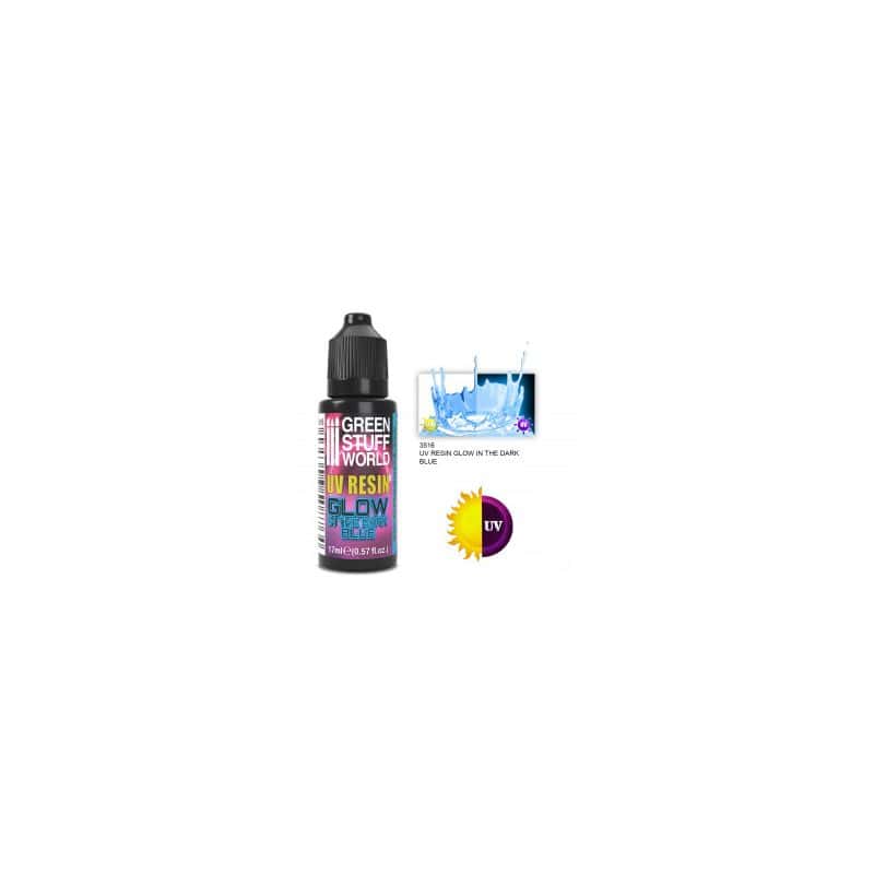 Résine Bleu Ultraviolette - GLOW 17ml Résine Bleu Ultraviolette - GLOW 17ml