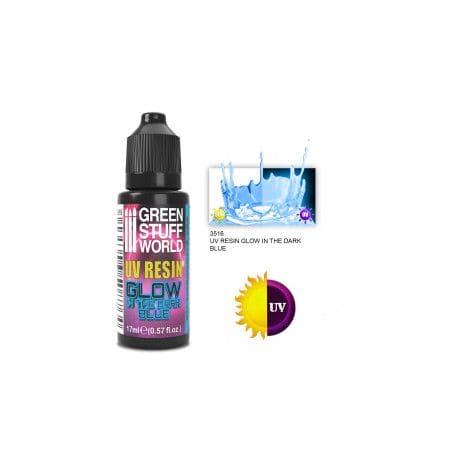 Résine Bleu Ultraviolette - GLOW 17ml
