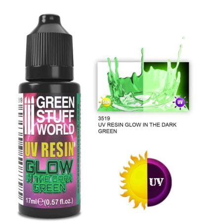 Résine Vert Ultraviolette - GLOW 17ml