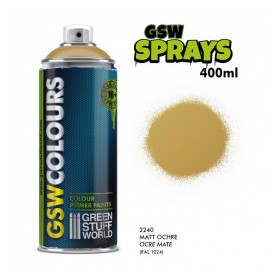 SPRAY Couleurs Ocre mat 400ml