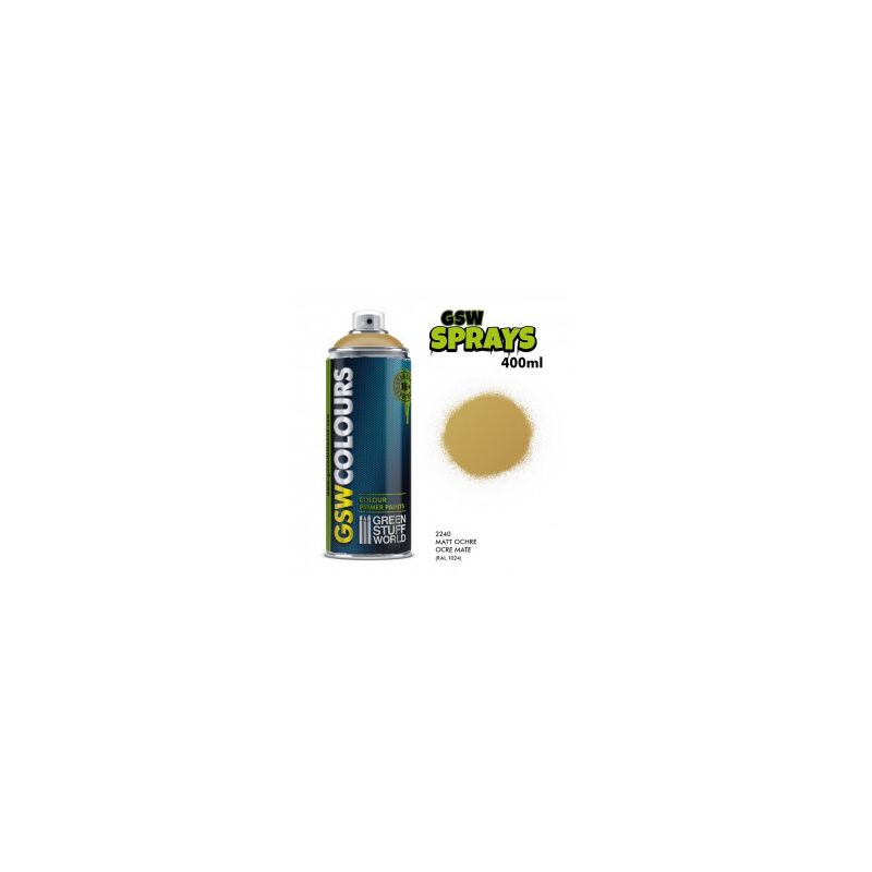 SPRAY Couleurs Ocre mat 400ml