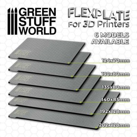 Plaques flexibles pour imprimantes 3D - 202x128mm