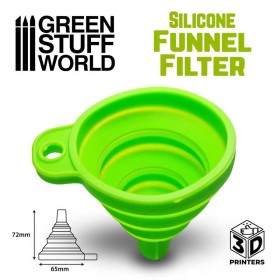 Entonnoir en silicone pour imprimante 3D