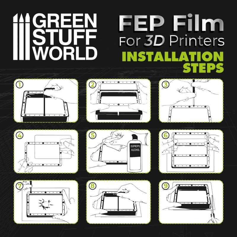 Film FEP 200x140mm (pack x2)
