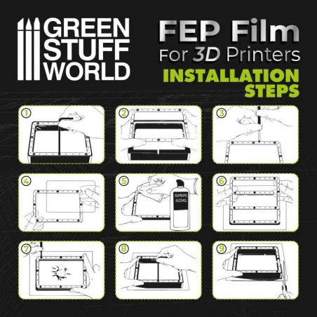 Film FEP 200x140mm (pack x2)