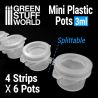 24x Pot de Melange Vides 3 ml