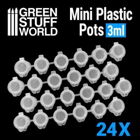 24x Pot de Melange Vides 3 ml