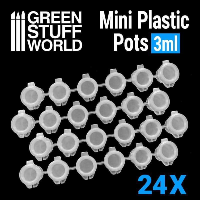 24x Pot de Melange Vides 3 ml 24x Pot de Melange Vides 3 ml