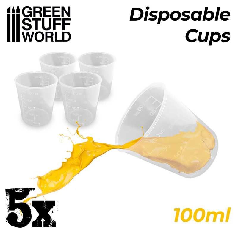 5x Mesureurs Jetables 100ml 5x Mesureurs Jetables 100ml