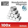 Aimants Néodymes 3x1mm - 100 units (N35)
