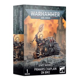 SPACE MARINES: CHAPLAIN PRIMARIS ON MOTORCYCLE