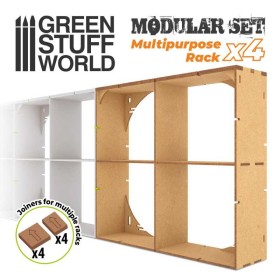 Support multifonctionnel en MDF x4