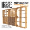 Support multifonctionnel en MDF x4