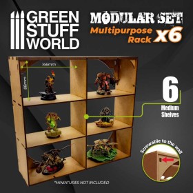 Support multifonctionnel en MDF x6