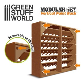 Présentoir Modulaire pour Peinture - VERTICAL 17ml