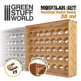 Présentoir Modulaire pour Peinture - VERTICAL 30ml