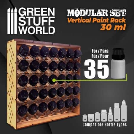 Présentoir Modulaire pour Peinture - VERTICAL 30ml