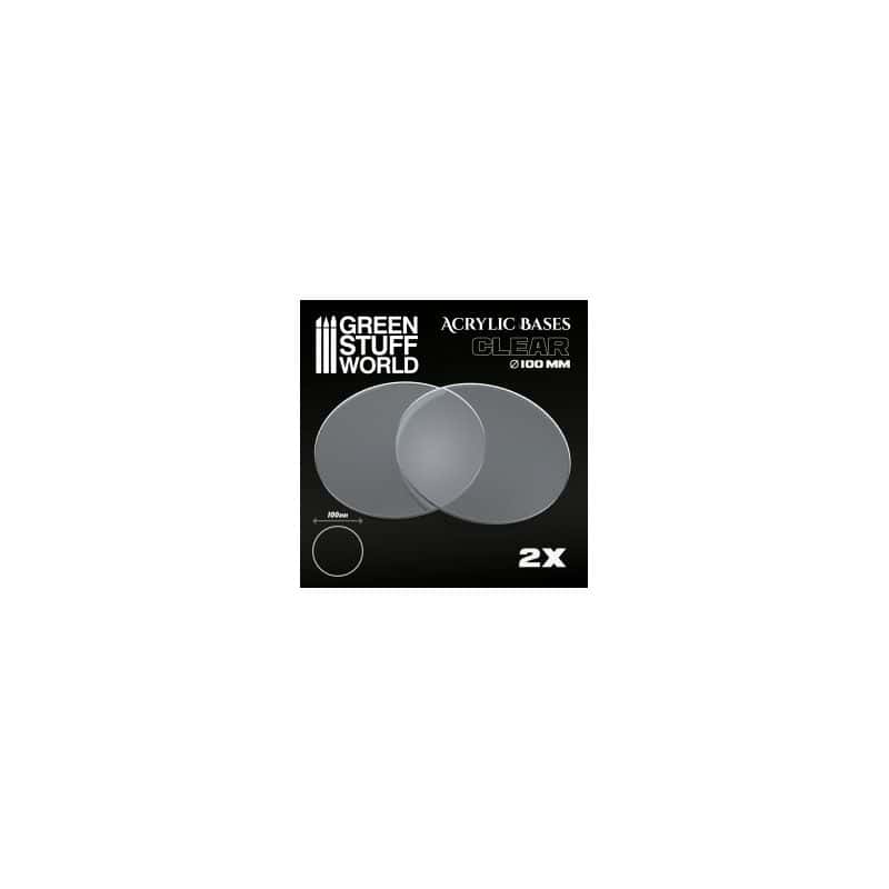 Socles Acryliques ROND 100 mm Transparent Socles Acryliques ROND 100 mm Transparent