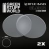 Socles Acryliques ROND 100 mm Transparent