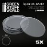 Socles Acryliques ROND 80 mm Transparent
