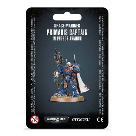 SPACE MARINES:CAPTAIN IN PHOBOS ARMOR