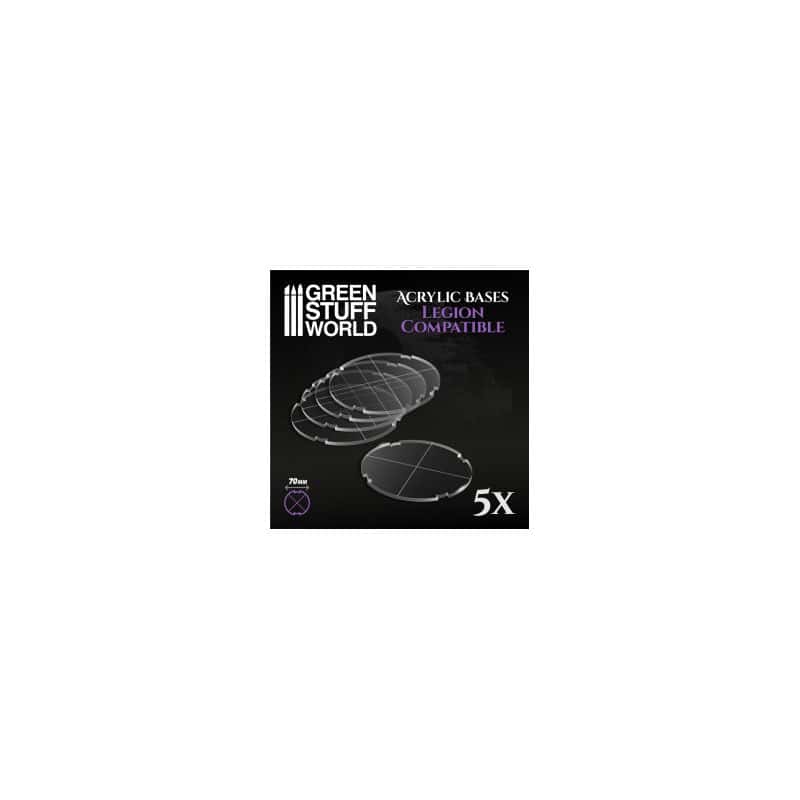 Socles ROND 70 mm en Acrylique (Legion) Socles ROND 70 mm en Acrylique (Legion)