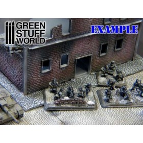 Rouleaux texturés - BRIQUES hollandaise 15mm