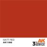 Matt Red 17ml