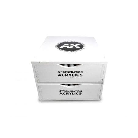 LUXURY WOODEN BOX 230 COLORS 3G Acylics