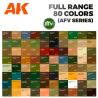 BRIEFCASE 80 COLORS ACYLICS 3 GEN - AFV SERIES