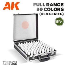 BRIEFCASE 80 COLORS ACYLICS 3 GEN - AFV SERIES