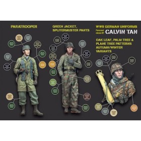 WWII GERMAN UNIFORMS - SIGNATURE SET BY CALVIN TAN