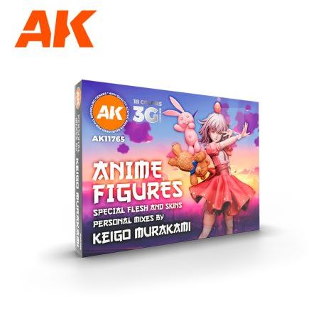ANIME FIGURES - SPECIAL FLESH AND SKINS - SIGNATURE SET BY KEIGO MURAKAMI
