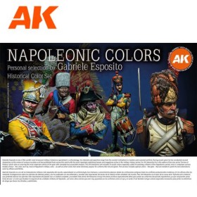 HISTORICAL COLOR SET. NAPOLEONIC COLORS - SIGNATURE SET BY GABRIELE ESPOSITO