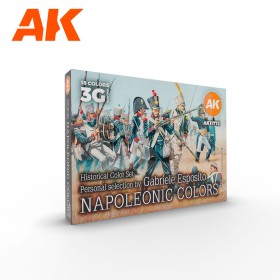 HISTORICAL COLOR SET. NAPOLEONIC COLORS - SIGNATURE SET BY GABRIELE ESPOSITO