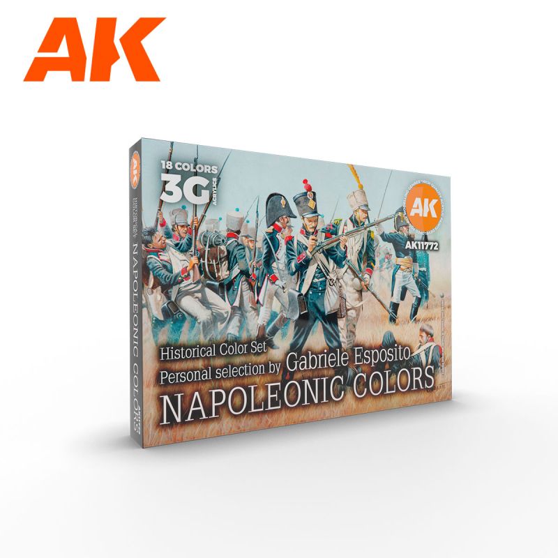 HISTORICAL COLOR SET. NAPOLEONIC COLORS - SIGNATURE SET BY GABRIELE ESPOSITO HISTORICAL COLOR SET. NAPOLEONIC COLORS - SIGNATURE SET BY GABRIELE ESPOSITO