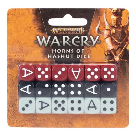 WARCRY DICE SET: HORNS OF HASHUT