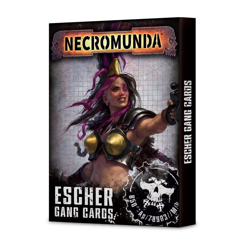NECROMUNDA: ESCHER GANG TACTICS CARDS NECROMUNDA: ESCHER GANG TACTICS CARDS