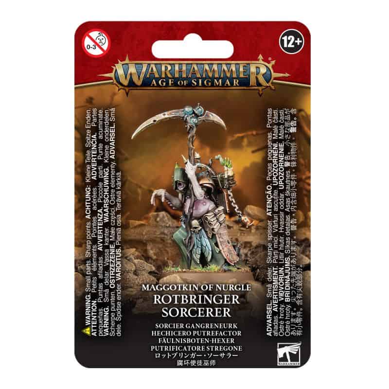 MAGGOTKIN OF NURGLE: SORCIER GANGRENEURK MAGGOTKIN OF NURGLE: SORCIER GANGRENEURK