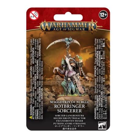 MAGGOTKIN OF NURGLE: SORCIER GANGRENEURK