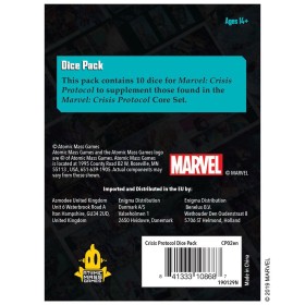 Set de 10 dés - Marvel Crisis Protocol