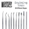 10x Outils de Sculpture