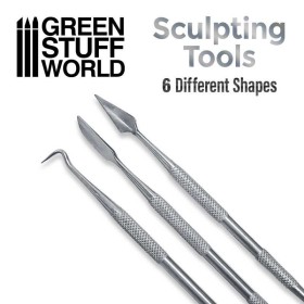 3x outils de sculpture