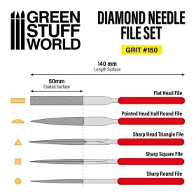 LIMES aiguille diamant -...