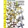 perles CROIX GOTHIQUES  Set 85gr