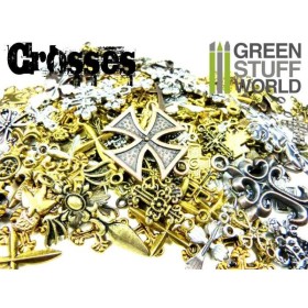 perles CROIX GOTHIQUES  Set 85gr