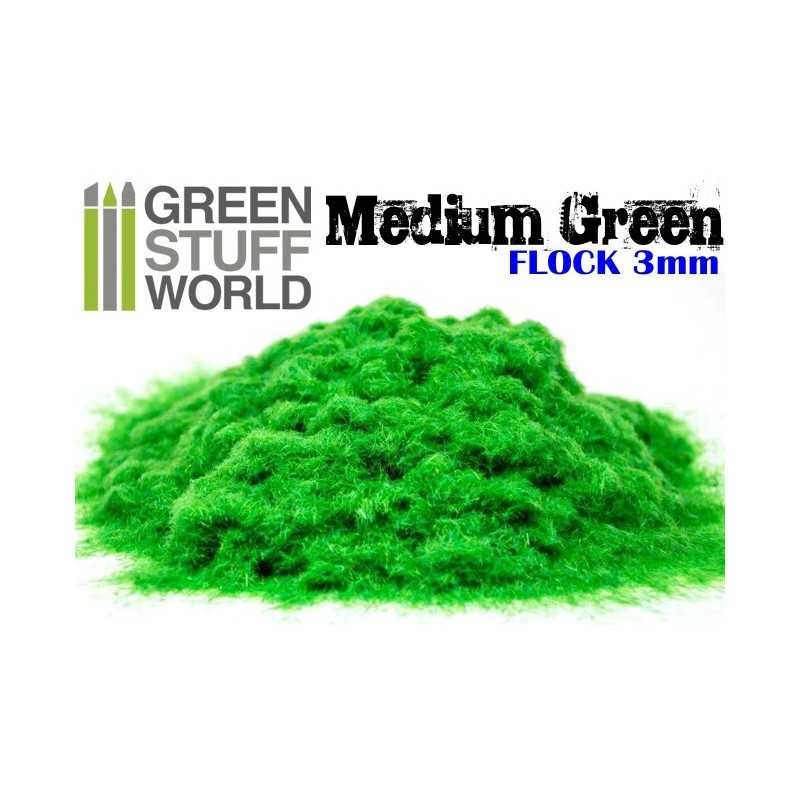 Herbe Statique 3 mm - Vert Moyen - 280ml Herbe Statique 3 mm - Vert Moyen - 280ml