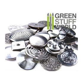 perles CONNECTEURS ronds Set 85gr - Grands
